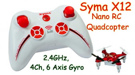   Syma X12 Nano