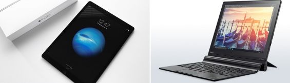    Apple iPad Pro  Lenovo ThinkPad X1