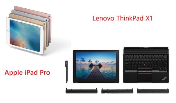  Apple iPad Pro    Lenovo ThinkPad X1