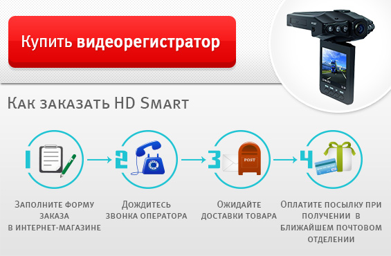 Купить HD Smart видеорегистратор