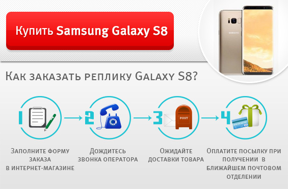 Купить реплику Samsung Galaxy S8