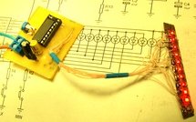 Светодиодный вольтметр на микроконтроллере