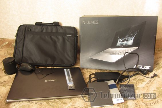 Комплектация ноутбука Asus N550JV-CM012H