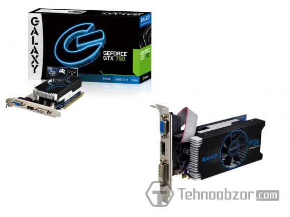 Видеокарта GeForce GTX 750 OC 1 GB GDDR5