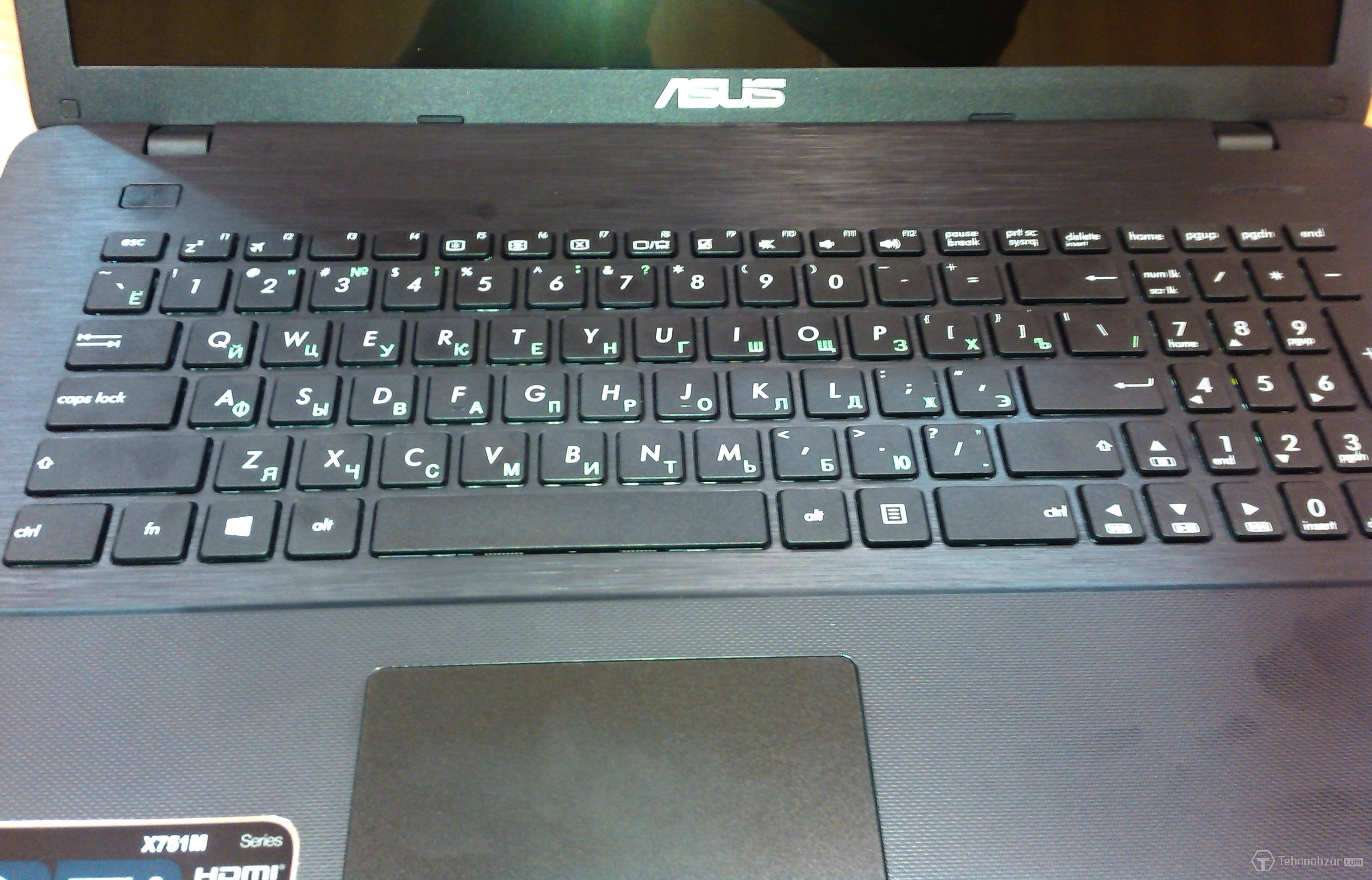 Обзор ноутбука ASUS X751M.