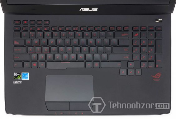 Клавиатура ноутбука ASUS ROG G751JY