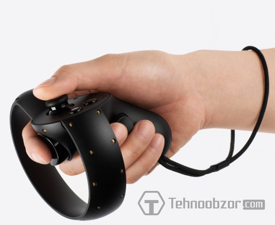 Получение сигнала от движений пальцев контроллером Oculus Touch