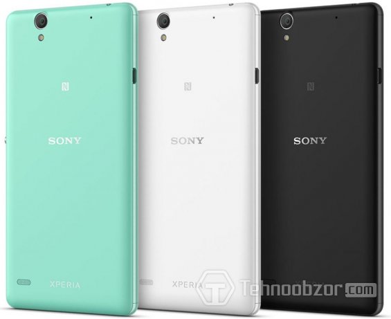 Цветовые решения смартфона Sony Xperia C5 Ultra Dual