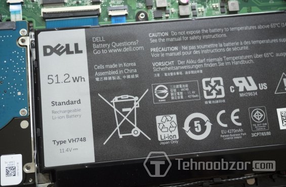Батарея ноутбука бизнес класса Dell Vostro 14