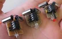 Миниатюрные самодельные роботы на вибромоторах от телефонов