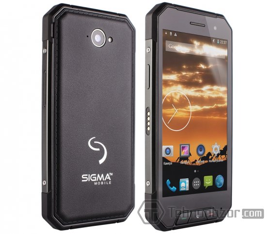 Дизайн смартфона Sigma Mobile X-Treme PQ27