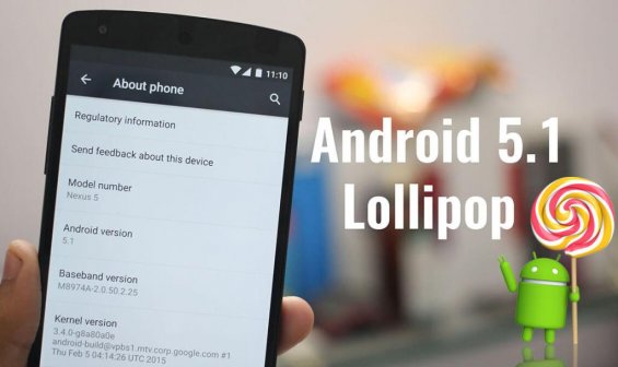 ОС Android 5.1.1 Lollipop