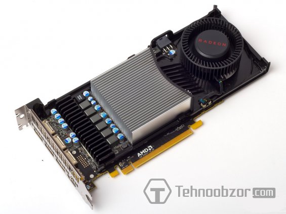 AMD Radeon RX 480 в разобранном виде