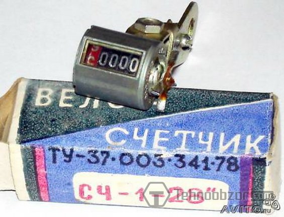 Велосипедный счётчик советский