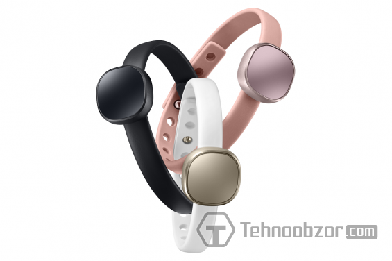 Фитнес-браслеты Samsung Smart Charm в разных цветах
