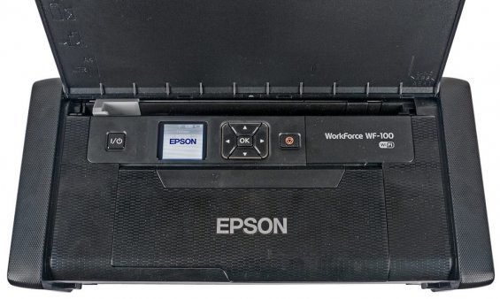 Панель управления Epson WF–100W