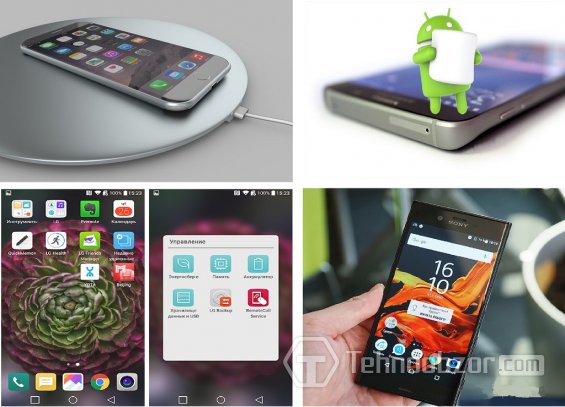 Зарядка iPhone и дизайн оболочки ОС Android