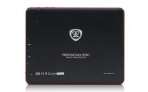 Логотип Prestigio на задней панели планшета