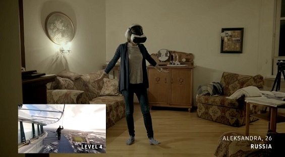 Борьба с боязнью высоты в Samsung Gear VR