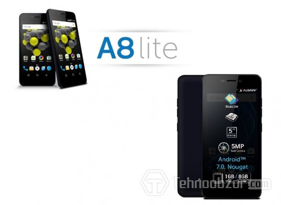 Дизайн Allview A8 Lite