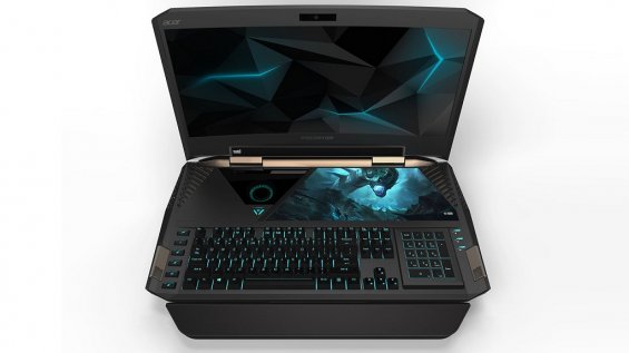 Экран и клавиатура Acer Predator 21X