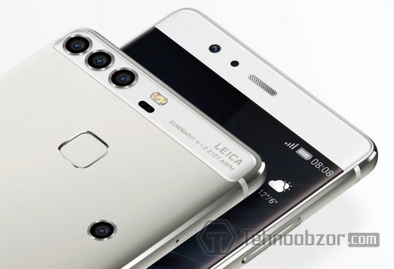 Huawei P10 на белом фоне