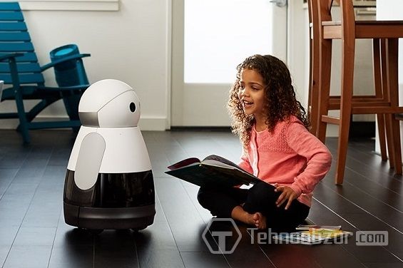 Mayfield Robotics Kuri управляет ребёнок