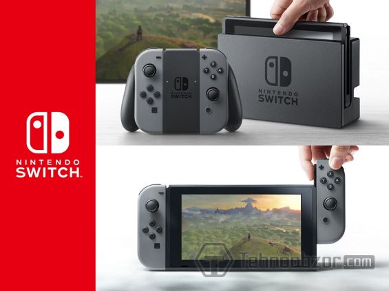 Внешний вид Nintendo Switch