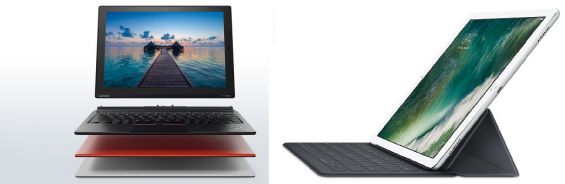 Клавиатуры Apple iPad Pro и Lenovo ThinkPad X1