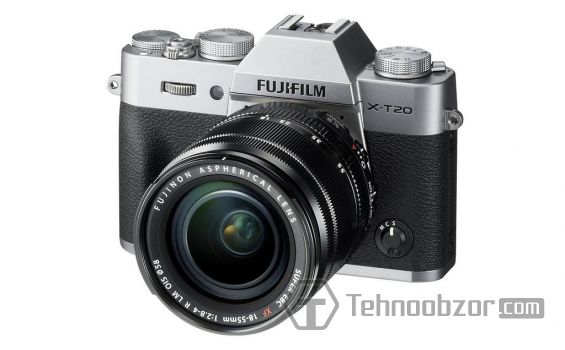 Дизайн Fujifilm X-T20