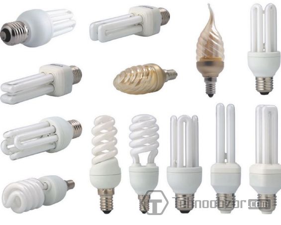 Модели энергосберегающих ламп