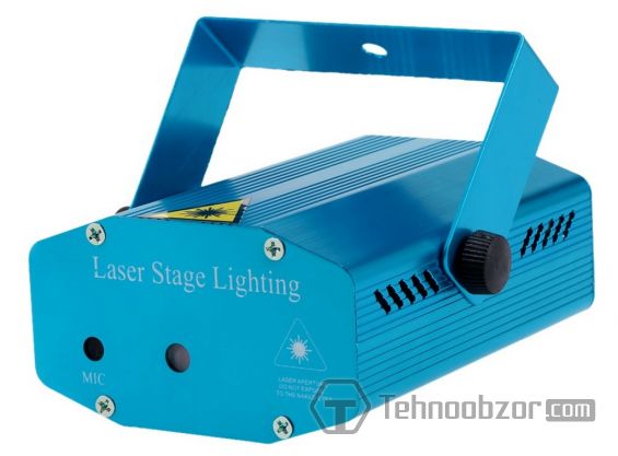 Голубой лазерный проектор