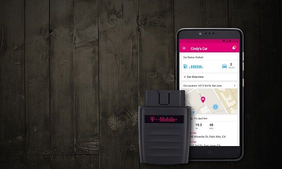 Приложение и устройство T-Mobile SyncUp Drive