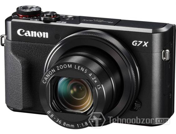 Внешний вид Canon G7X Mark II