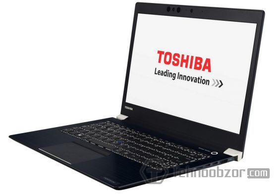 Toshiba Portege X30 вид сбоку
