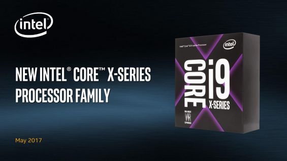 Восемьнадцатиядерный чипсет Intel Core i9 из X-Series