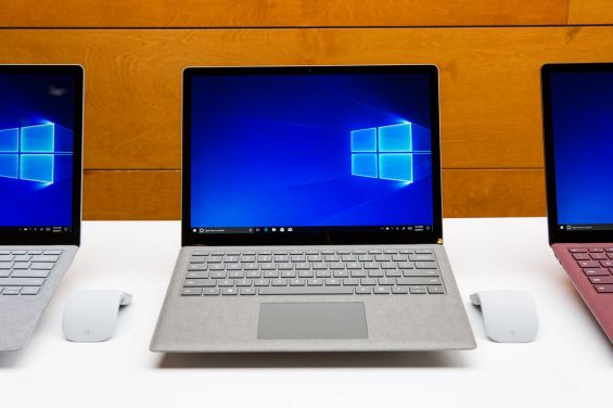 Запуск операционной системы на Microsoft Surface Laptop 2017
