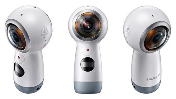 Три камеры Samsung Gear 360 2017
