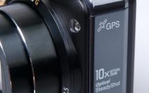 Надпись GPS на фотоаппарате