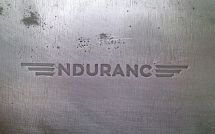 Логотип Endurance на стали