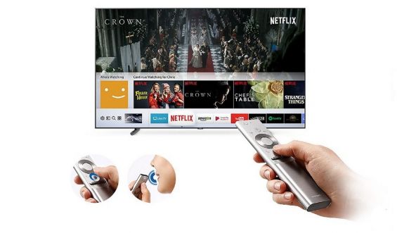 Практическое применение пульта ДУ от телевизора Samsung Q9F 4K Smart QLED TV