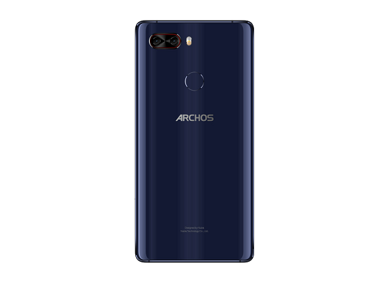 Логотип на задней панели смартфона Archos Diamond Omega