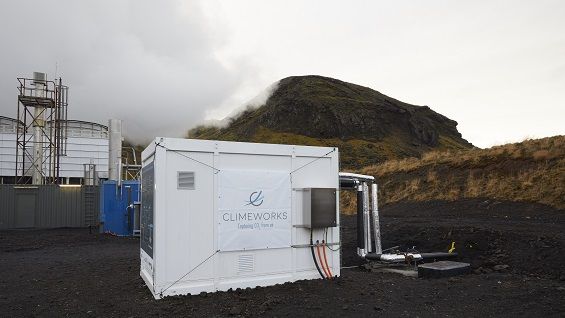 Установка Climeworks в Исландии
