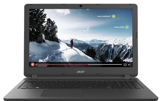 Воспроизведение видео на ноутбуке Acer Extensa EX2540-56Z8