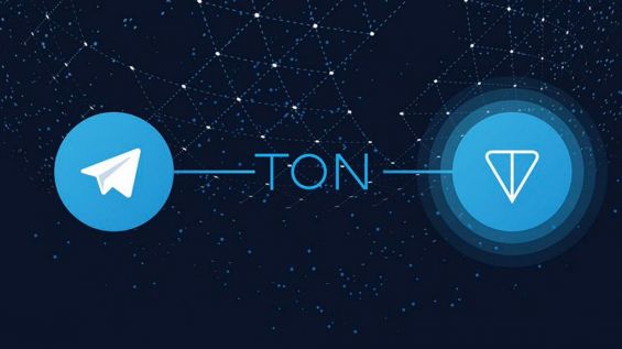 Две эмблемы блокчейна TON