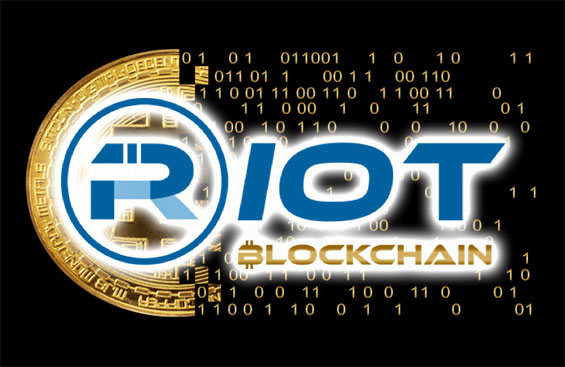 Логотип Riot Blockchain