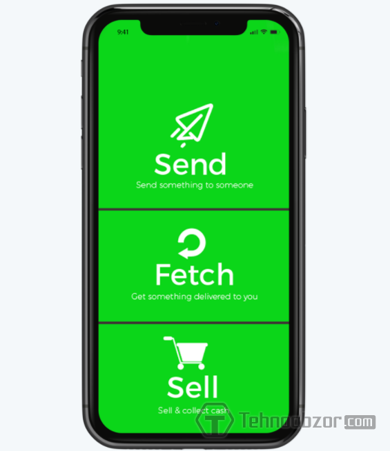 Приложение ZEEW в смартфоне