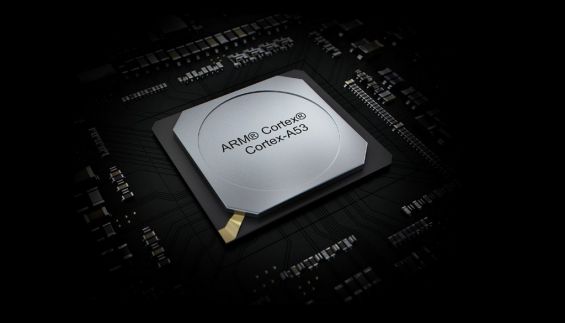 Изображение процессора ARM Cortex-A53, установленного в телефонах Meizu M5 и Meizu M5 Note