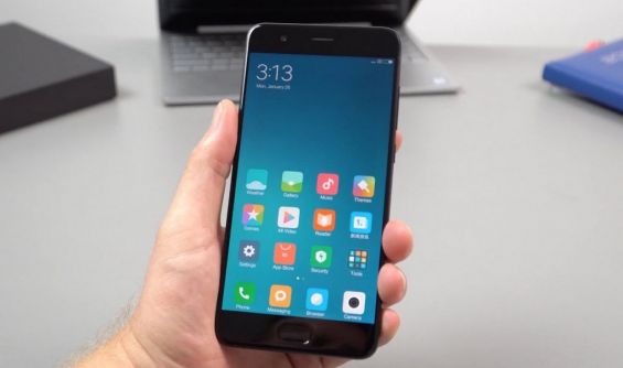Xiaomi Mi Note 3 в руке