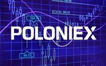 Название биржи Poloniex на фоне графика